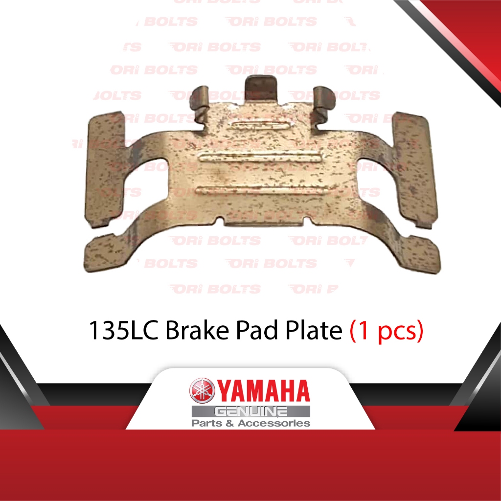 5P0-F5919-00 Yamaha Y16 V1 V2 STD ABS 135LC ผ้าเบรคสนับสนุน Pad Tembaga Caliper Depan