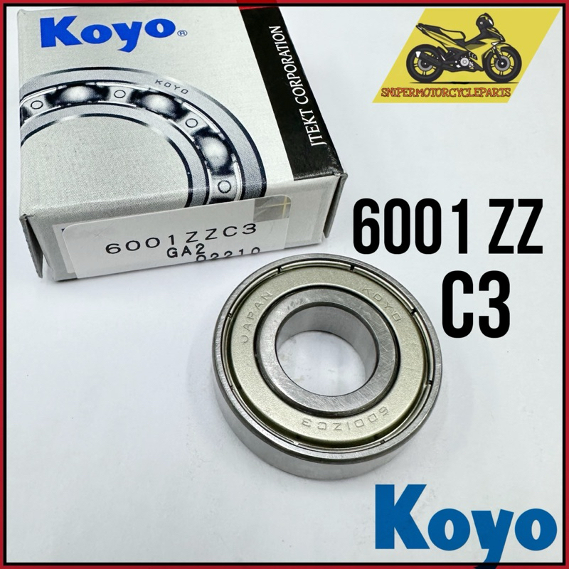 KOYO C3 BEARING 6001 ZZ C3 KOYO