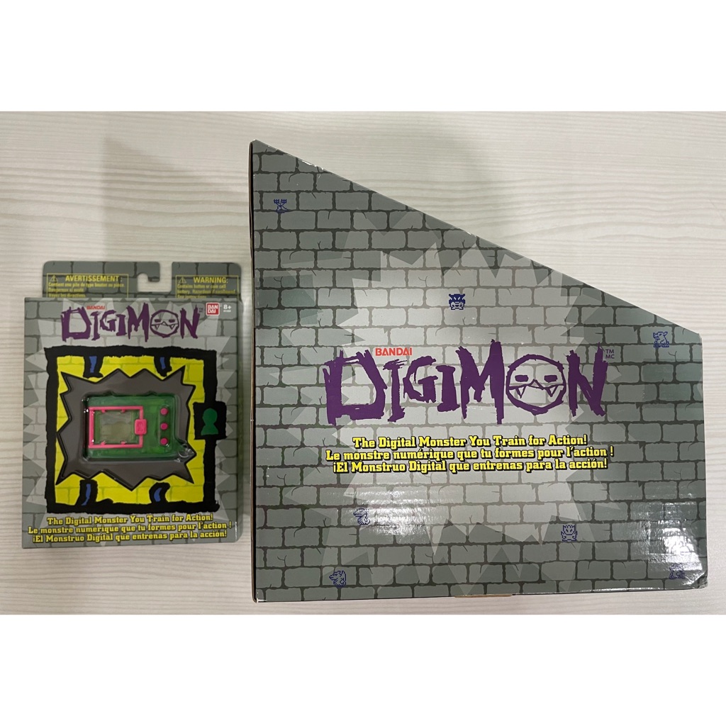 Digimon 20th Vpet 20th พร้อม Bandai Digimon Display Case Bundle Set