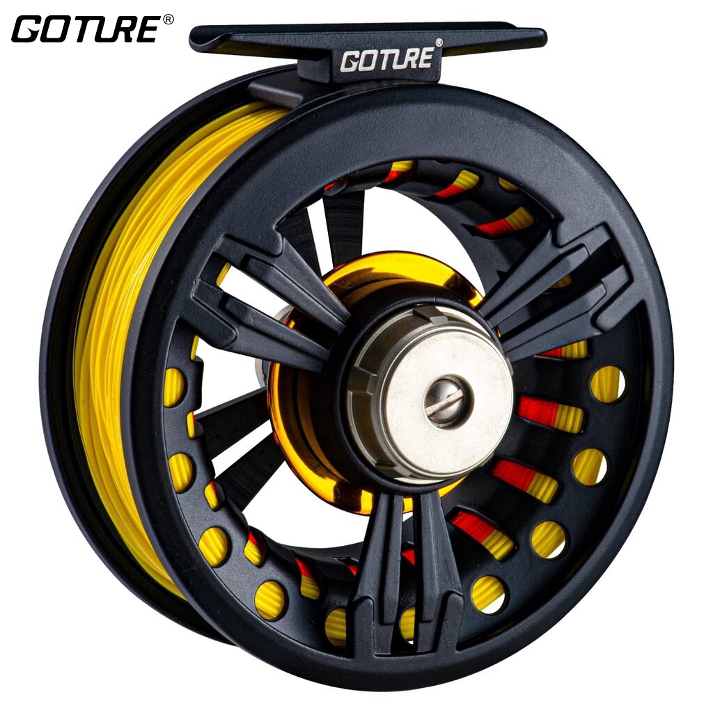 รอกตกปลา Goture- รอกตกปลาบิน-3/4 5/6 7/8 9/10-เศษไม้