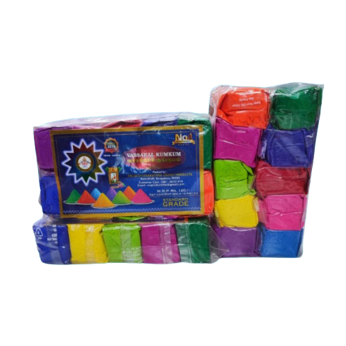 KOLAM POWDER /RANGOLI 10 COLOUR 500GM
