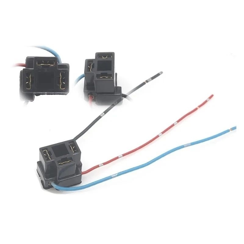 อุณหภูมิสูง 3 PIN H4 HEAD LAMP SOCKET QUALITY HEAD LIGHT CONNECTOR