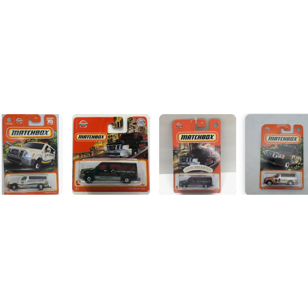 Matchbox Nissan NV Van Collections And