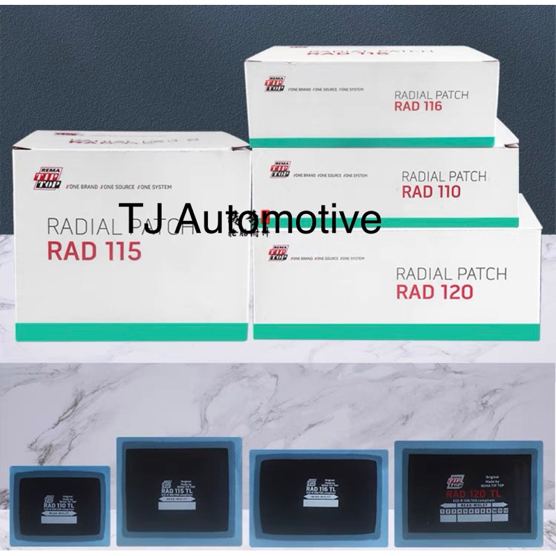 TIP TOP GERMANY 1 ชิ้น AREMA TIP TOP RADIAL PATCH TIRE RAD 110TL 115TL 116TL 120TL UP8