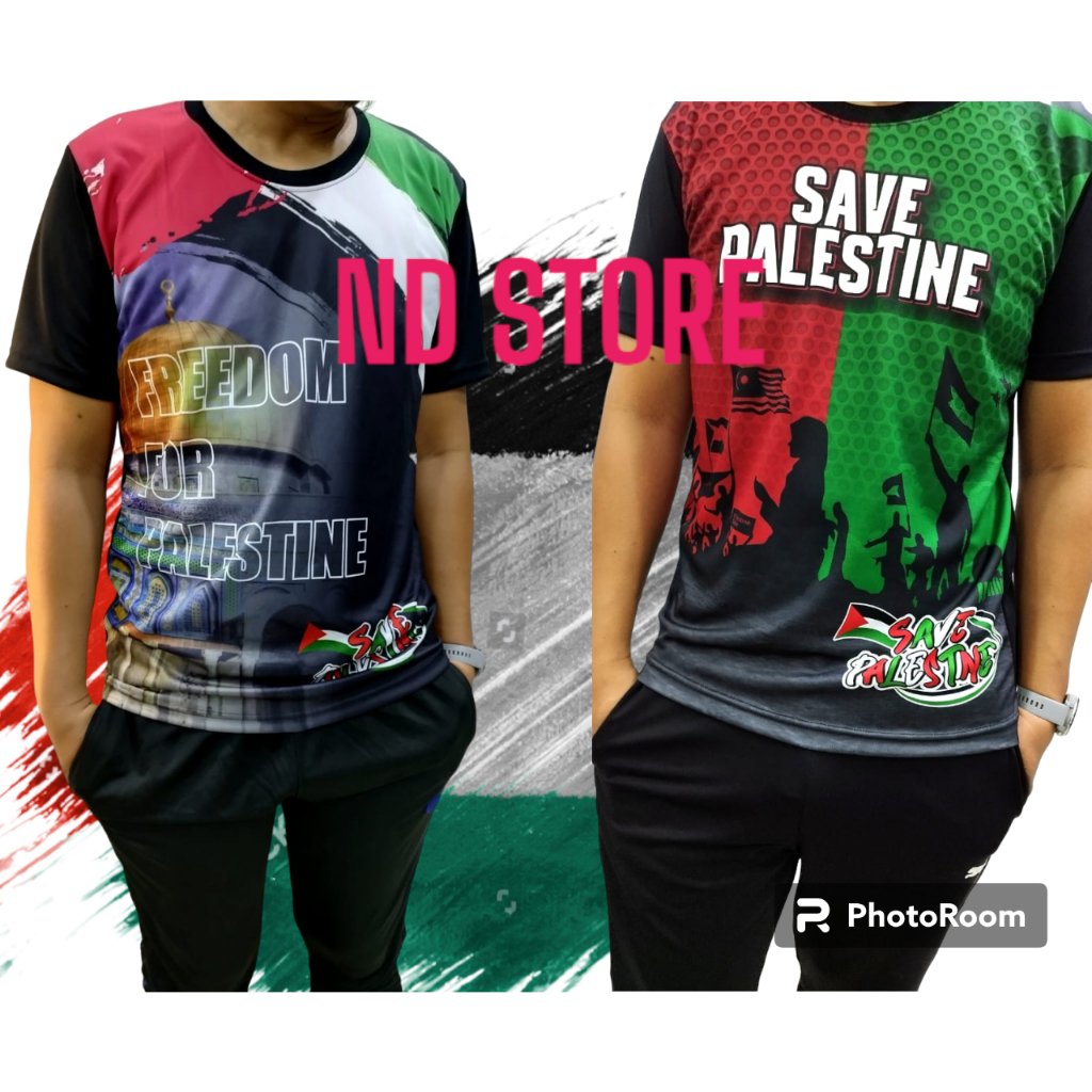 เสื้อยืด GAZA / PALLESTINE Lelaki -