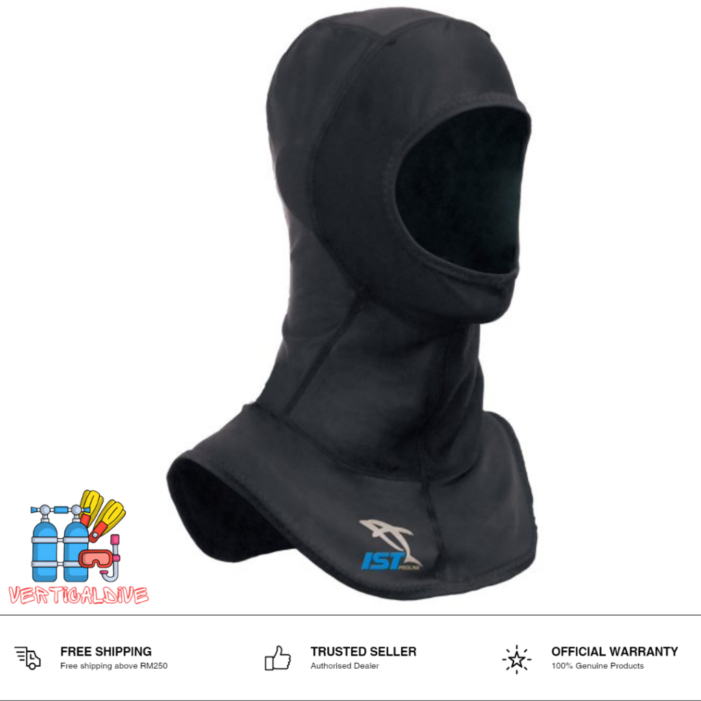 IST HOOD-4-PG (Spandex Hood) สําหรับ SWIMMING SCUBA DIVING