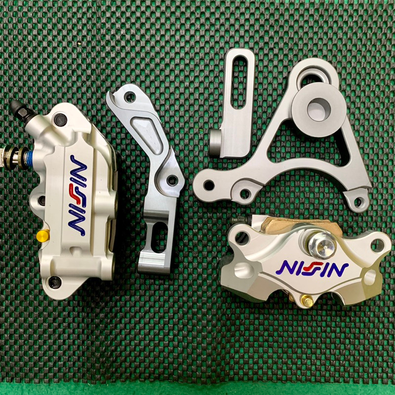 Y15zr CALIPER NISSIN 4POT CALIPER ด้านหน้าด้านหลัง NISSIN Y15