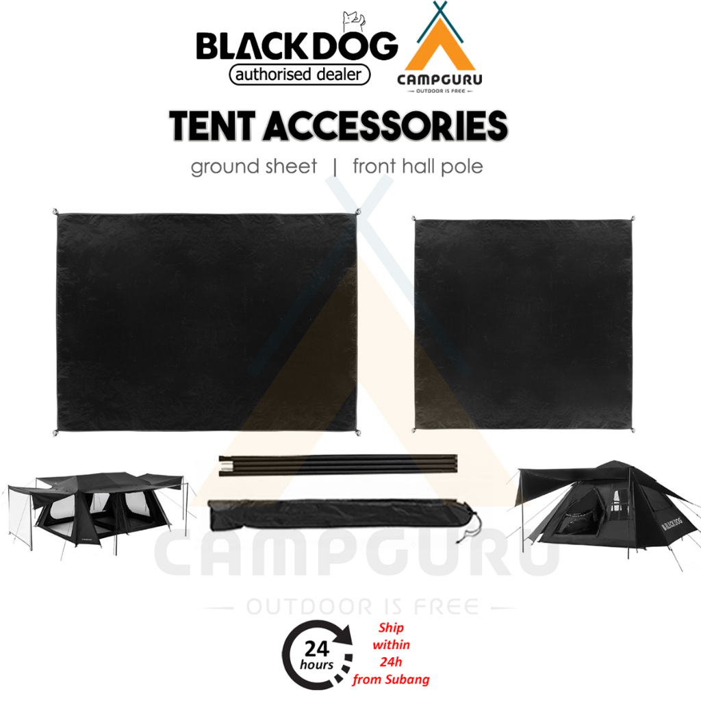 Blackdog เต็นท์แผ่นพื้นด้านหน้า Hall เต็นท์เสาสําหรับโรงภาพยนตร์เต็นท์อัตโนมัติ 2.0 เต็นท์ PE Ground