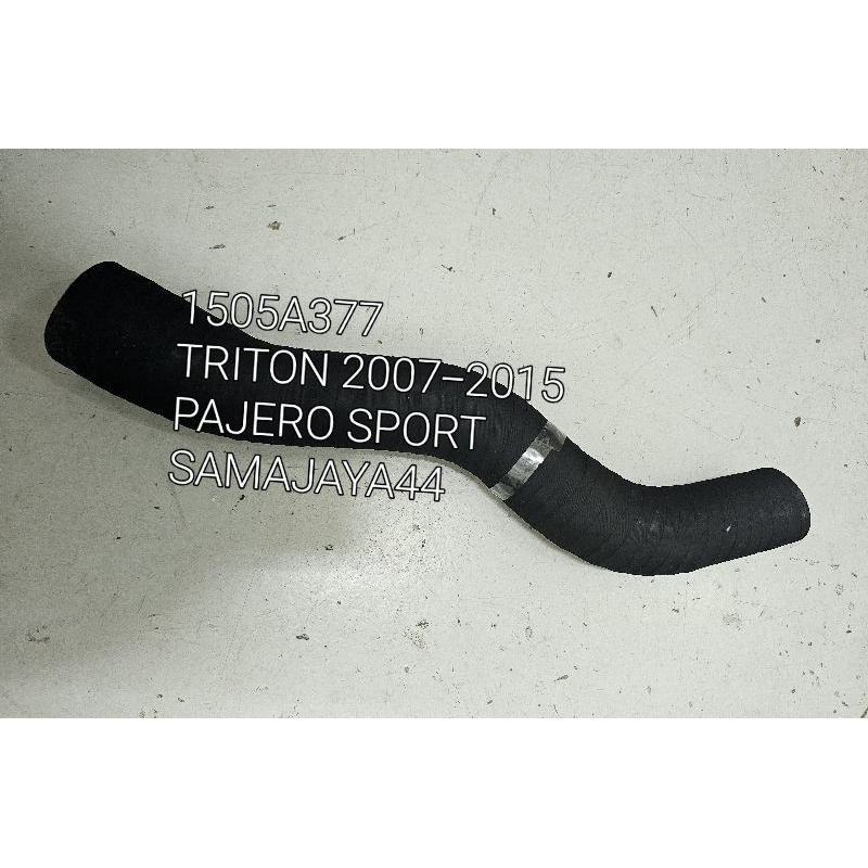 1505A377 MITSUBISHI TRITON VGT 2007-2015 PAJERO SPORT TURBO INTERCOOLER HOSE