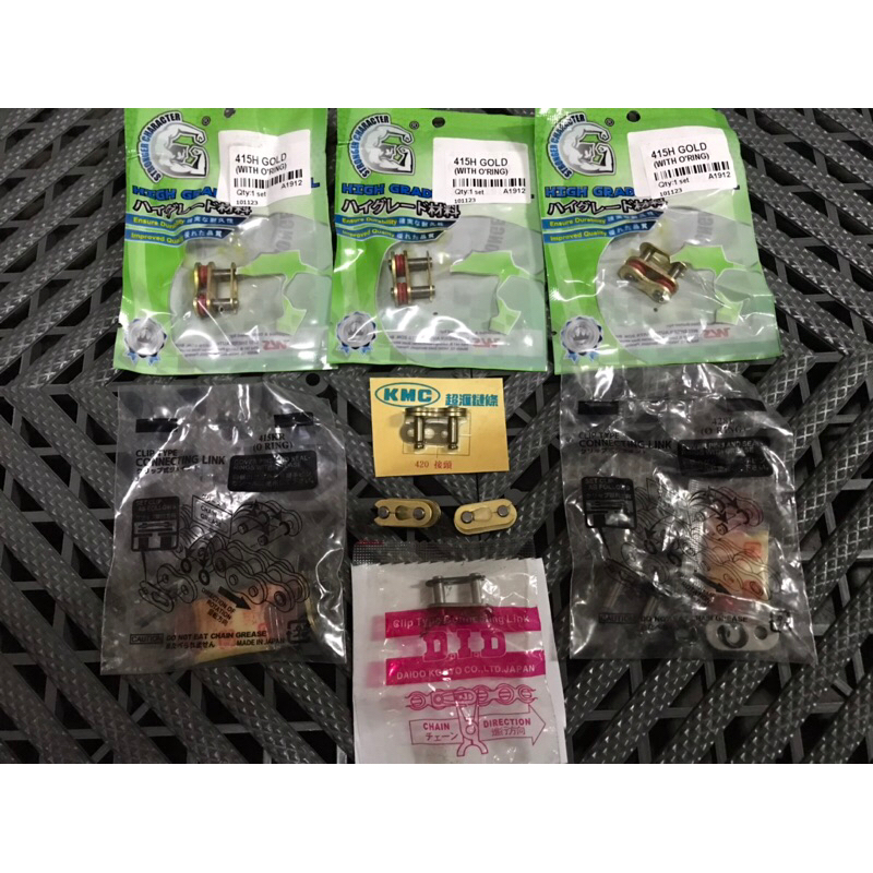 หัวโซ่ Pin Rantai Oring 415 420 428 RK DID RKM SSS