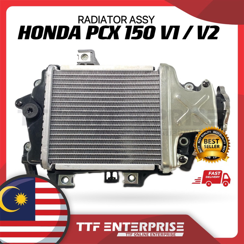HONDA PCX150 V1 / V2 RADIATOR ASSY 19010-KZY-701 ( OE ) PCX150 NEW TANGKI AIR COLLANT