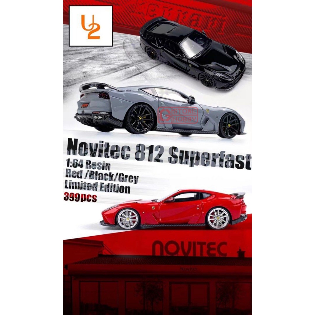 U2 1/64 Ferrari 812 Superfast [Novitec]