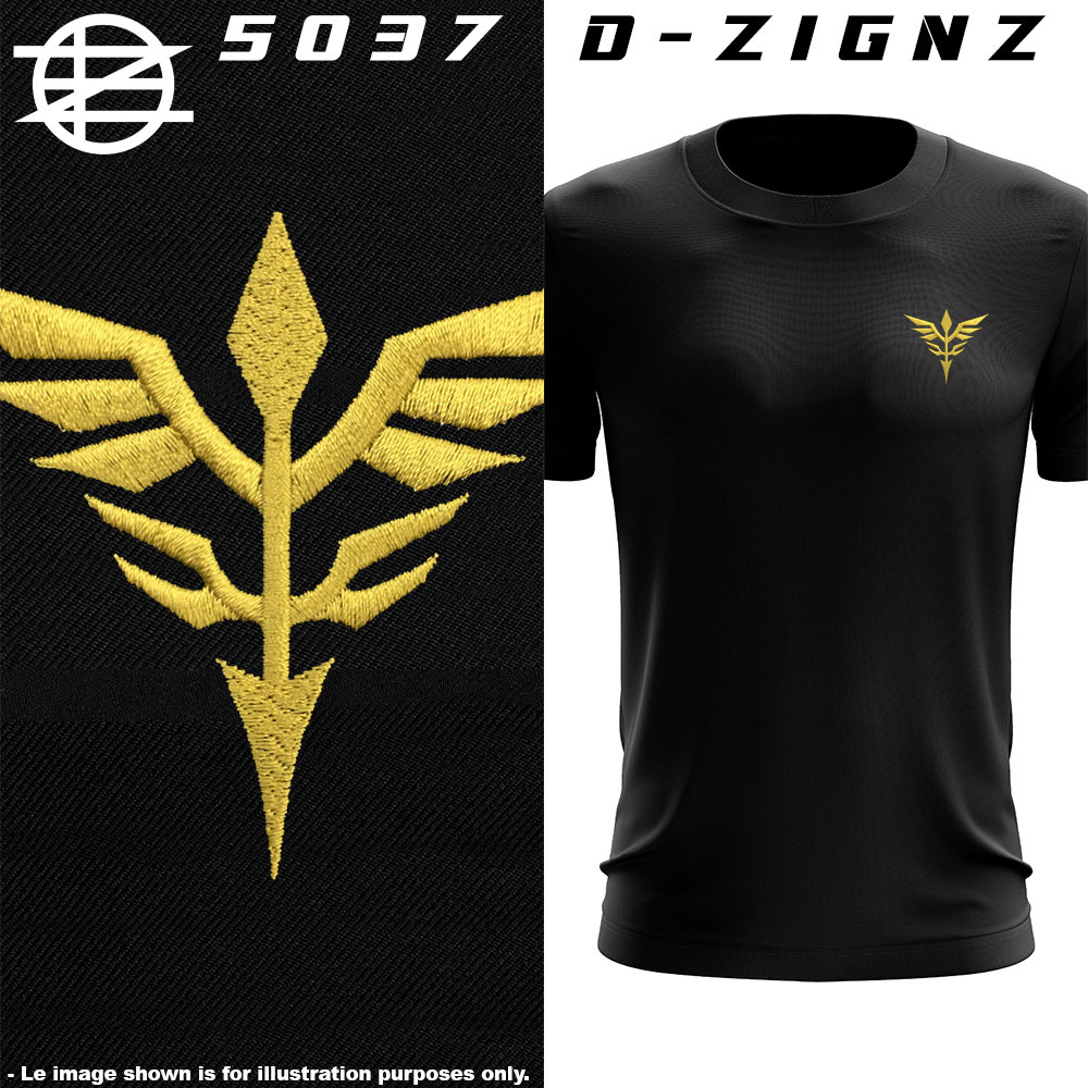 GUNDAM Zeon the Sleeves Shirt - งานปัก