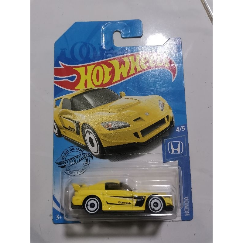 ล้อร้อน Honda S2000 Kuning Honda Series JDM Honda Hotwheels รถ Honda S2K สีเหลือง JDM Kereta Mainan 