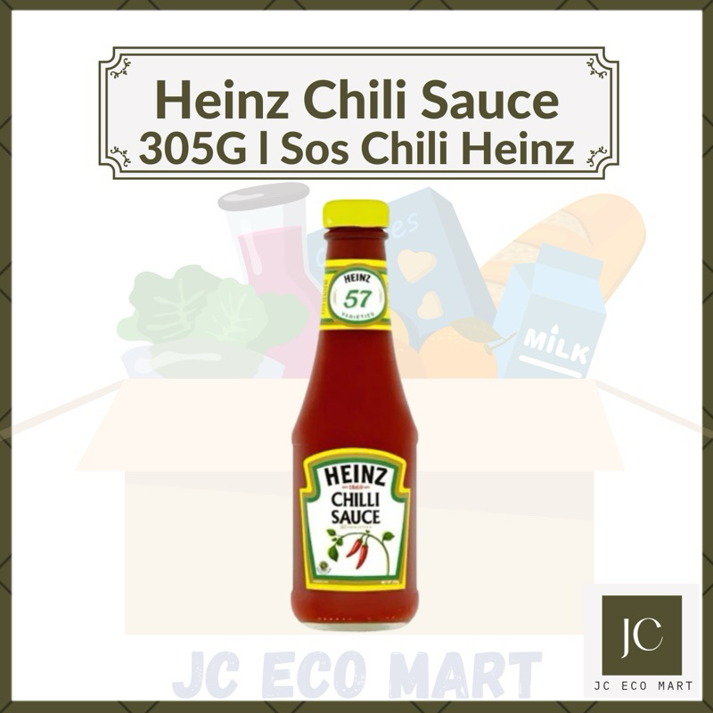 Heinz Chili Sauce - 305g | Sos Cili Heinz