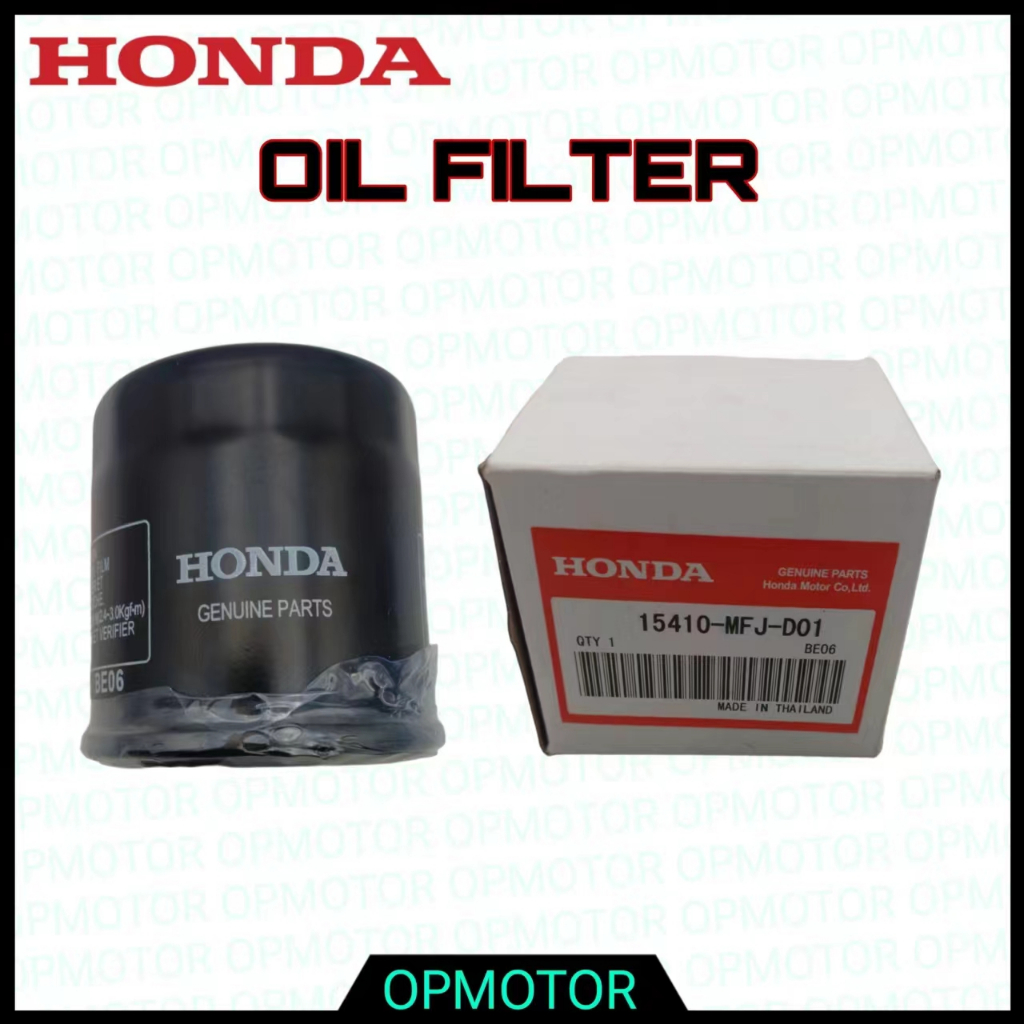 กรองน้ํามันเครื่องฮอนด้า PENAPIS MINYAK HITAM CBX500 NC700 NC500 CB500 CBR500 CBR1000 CBR600 กรองน้ํ