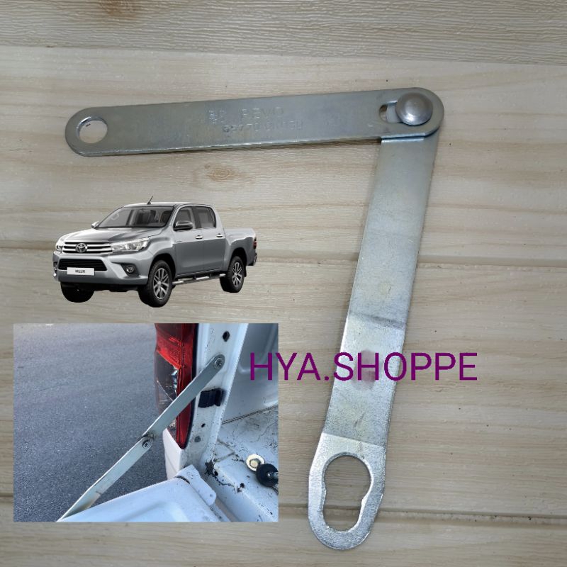 TOYOTA HILUX REVO GUN125, GUN126 REAR TAIL GATE ที่วางประตู BRACKET / STAY 65770-0K030