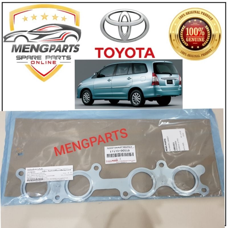 TOYOTA INNOVA 2.0 1TRFE 2004Y-2015Y EXHAUST MANIFOLD GASKET 17173-0C010