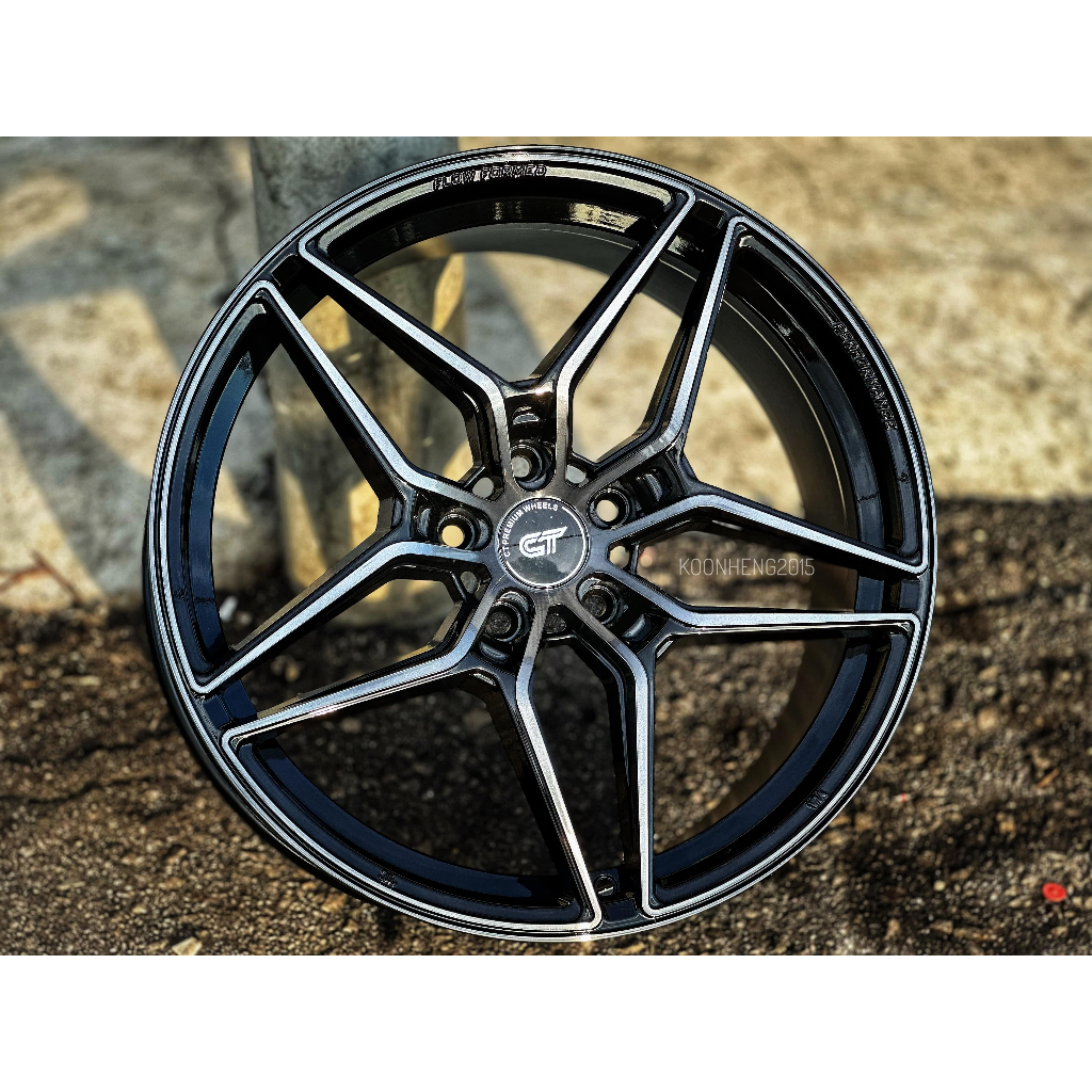 รถใหม่ Sport Rim CT PREMIUM WHEELS CFF-10 พร้อม Flow Forming Technology 19x8.5J 5x112 5x114 -