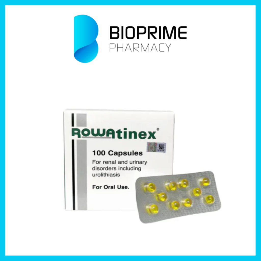 Rowatinex Capsules 10s สําหรับสั่งจองและทางเดินปัสสาวะ