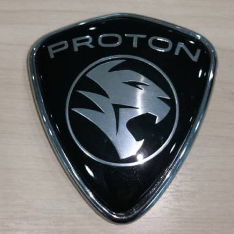 สัญลักษณ์โลโก้ Proton Saga BLM, FLX, Exora ด้านหน้าและด้านหลัง (PW846344)
