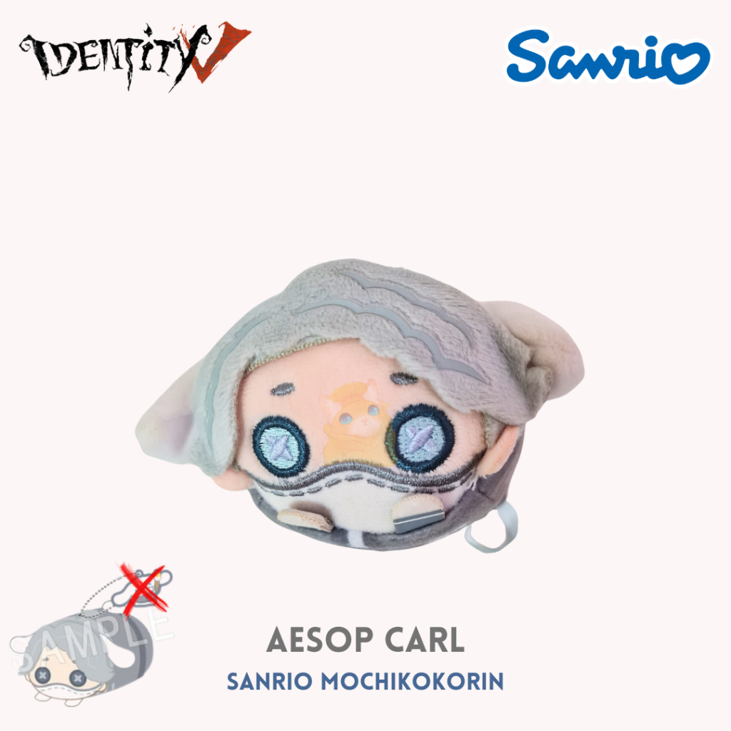 Identity V x Sanrio Aesop Carl Mochikokorin Mascot พวงกุญแจ