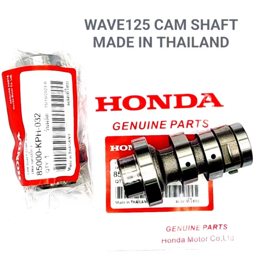 WAVE125 W125 HONDA CAM SHAFT มาตรฐาน STD MADE IN YTZ5 YTZ5S YTZ6 6201 6301 6304 MOTUL 3100 5100 RCB 