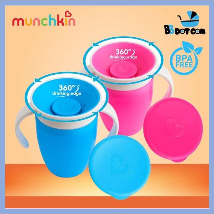 Munchkin Miracle 360 Trainer Cup 7oz พร้อมฝาปิด - 1 ชิ้น