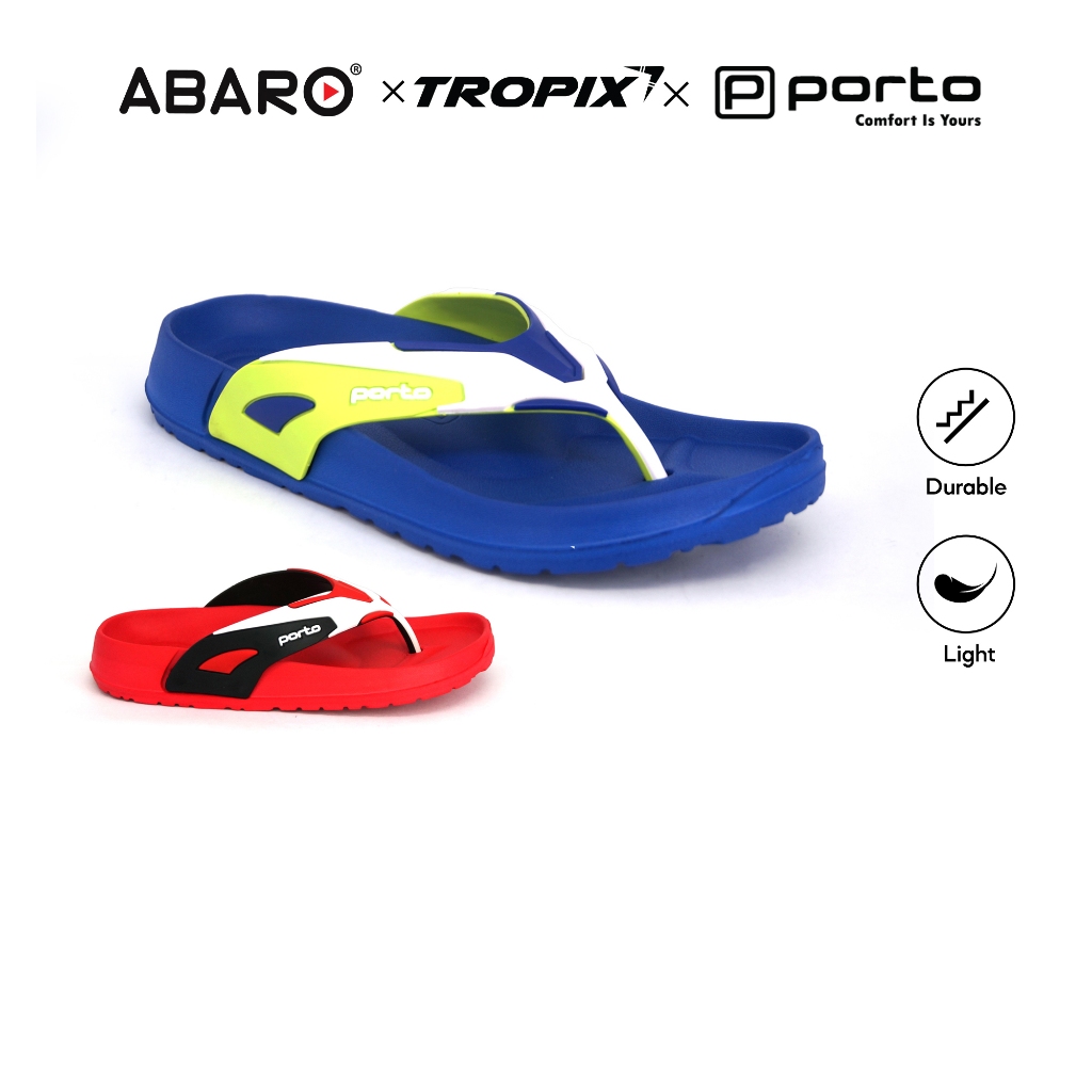 Abaro FFN51B1 TROPIX PORTO รองเท้าแตะ EVA แบบนิ่ม น้ําหนักเบา สําหรับเด็ก