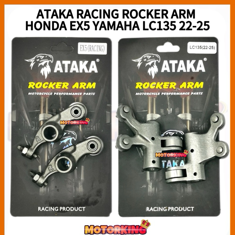 ATAKA RACING ROCKER ARM HONDA EX5 YAMAHA LC135 22-25