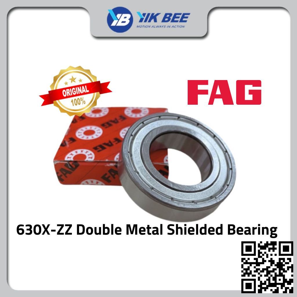 6300-ZZ 6301-ZZ 6302-ZZ 6303-ZZ 6304-ZZ 6305-ZZ 6306-ZZ MOTORCYCLE BEARING MOTOSIKAL DOUBLE METAL SH