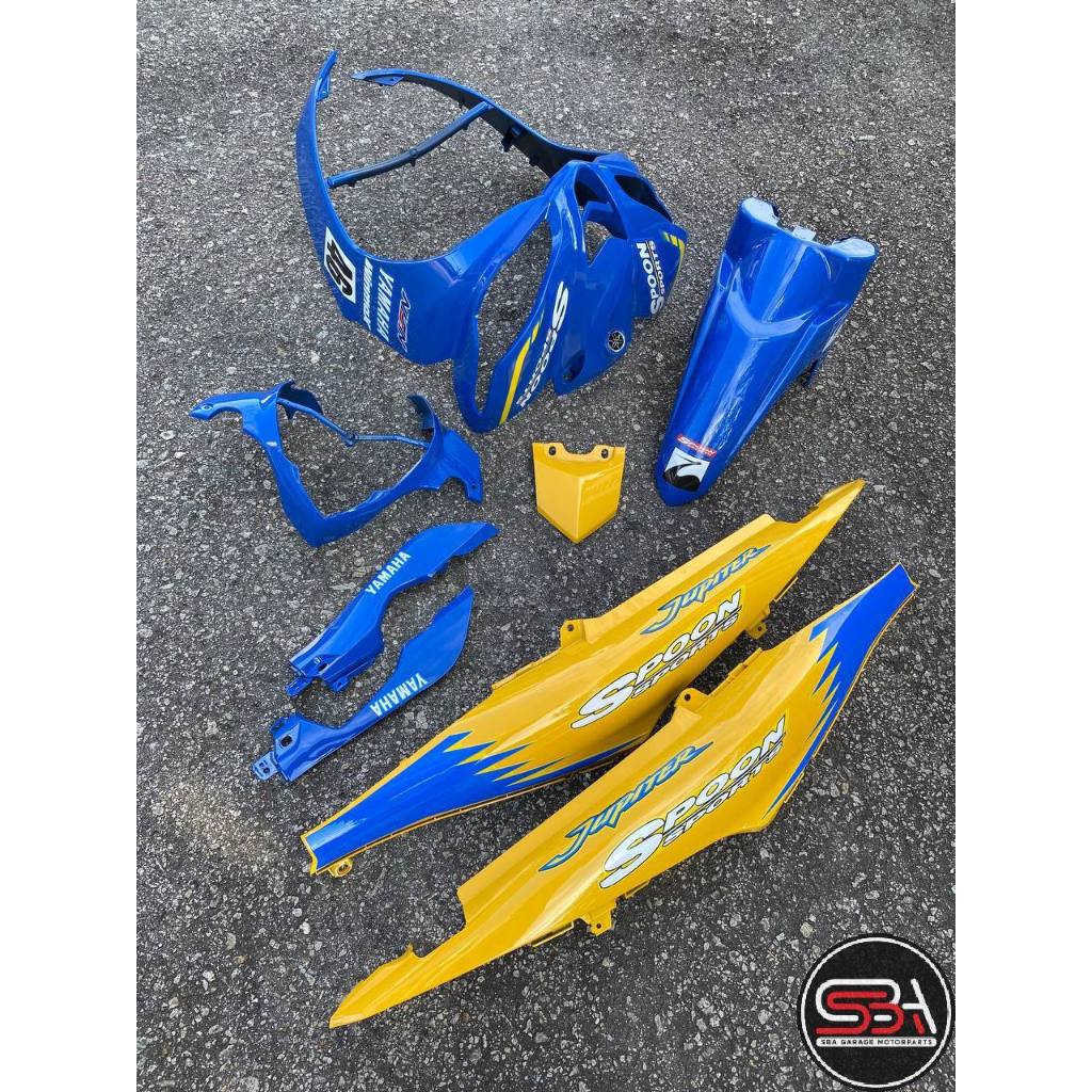 COVERSET BODYSET OEM ชุด LAGENDA SRL 115 / 115Z FI SPOON SPORTS JUPITER 014 DOCTOR สติ๊กเกอร์ SIAP T