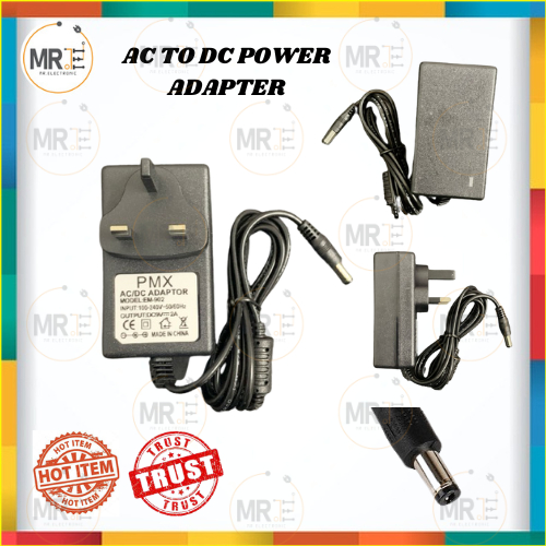 AC TO DC POWER ADAPTER พาวเวอร์ซัพพลาย ADAPTER 5V2A/6V2A/9V2A/12V2A/15V2A/24V2A