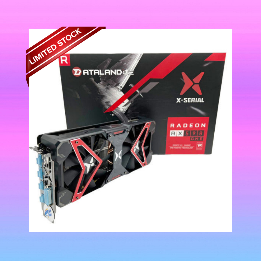 การ์ดจอ AMD RX 580 8GB GPU Limited Graphics Card