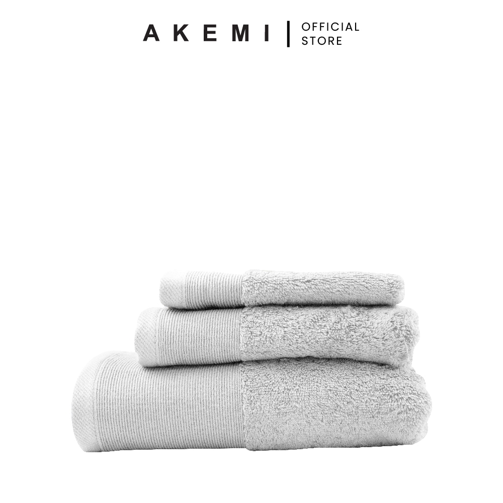 Akemi Select ผ้าขนหนู ผ้าฝ้าย เช็ดหน้า (33 ซม. x 33 ซม.)