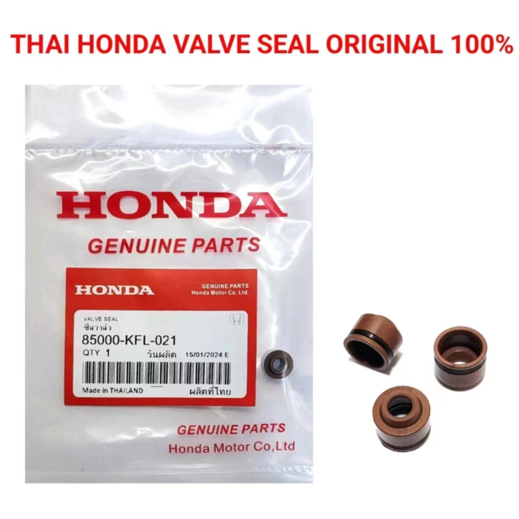 ซีลวาล์ว THAI HONDA EX5 DREAM WAVE100 WAVE125 FUTURE WAVE110 DASH125 DASH110 FI WAVE E BONUS KRISS10