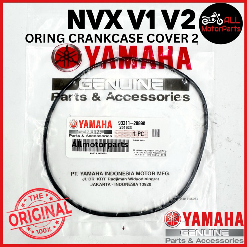 NVX V1 V2 / N-MAX V2 NMAX CRANKCASE COVER 2 RING O-RING O RING 93211-28800 YAMAHA