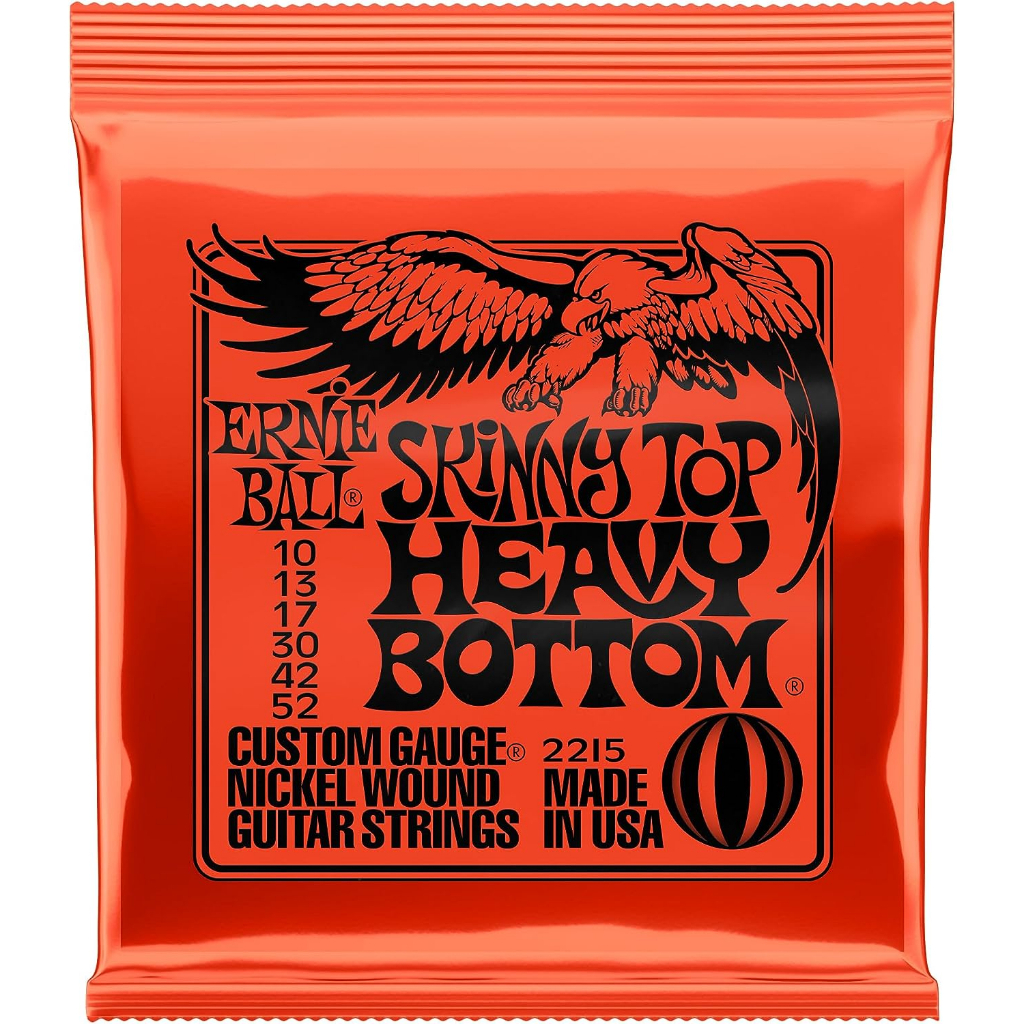 คอลเลกชันสายกีตาร์ไฟฟ้า Ernie Ball / สายกีตาร์ไฟฟ้า Elixir เชือกเคลือบอะคูสติก