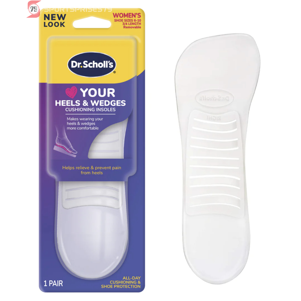 ดร. SCHOLL LOVE YOUR HEELS & WEDGES 3/4 ลิตร INSOLE