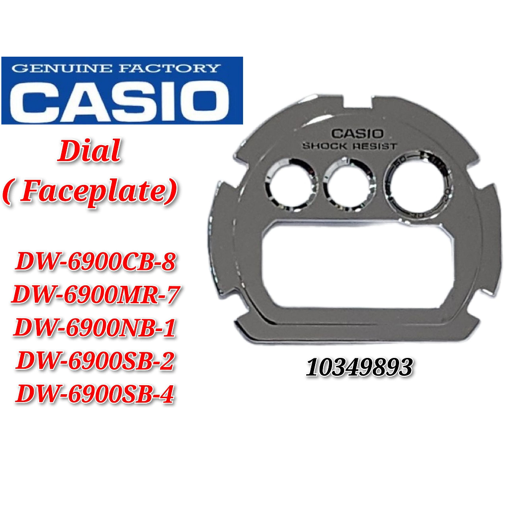 Casio G-shock DW-6900CB-8 DW-6900MR-7 DW-6900NB-1/6900SB-2/6900SB-4 อะไหล่ทดแทน - DIAL ( Faceplate)