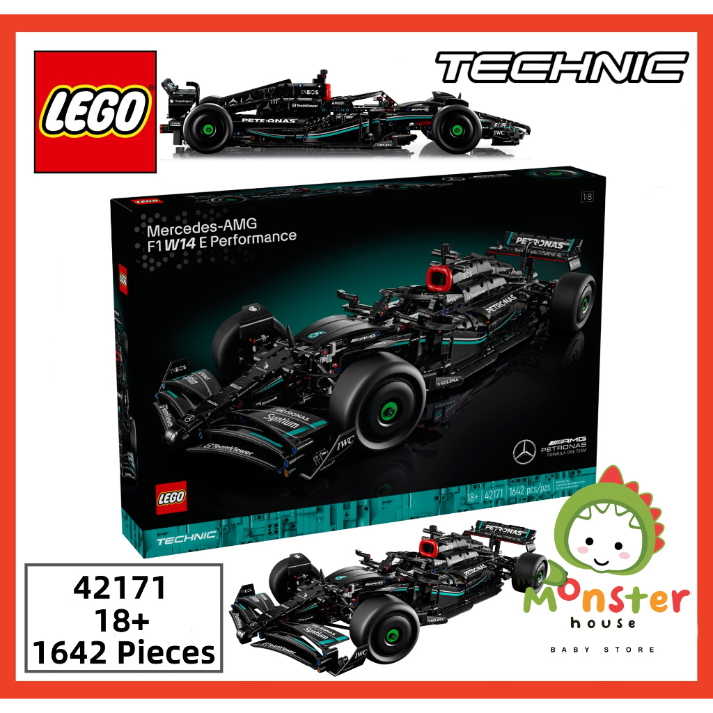 LEGO Technic 42171 Mercedes-AMG F1 W14 E Performance ( 1642 ชิ้น) 18 ปี+