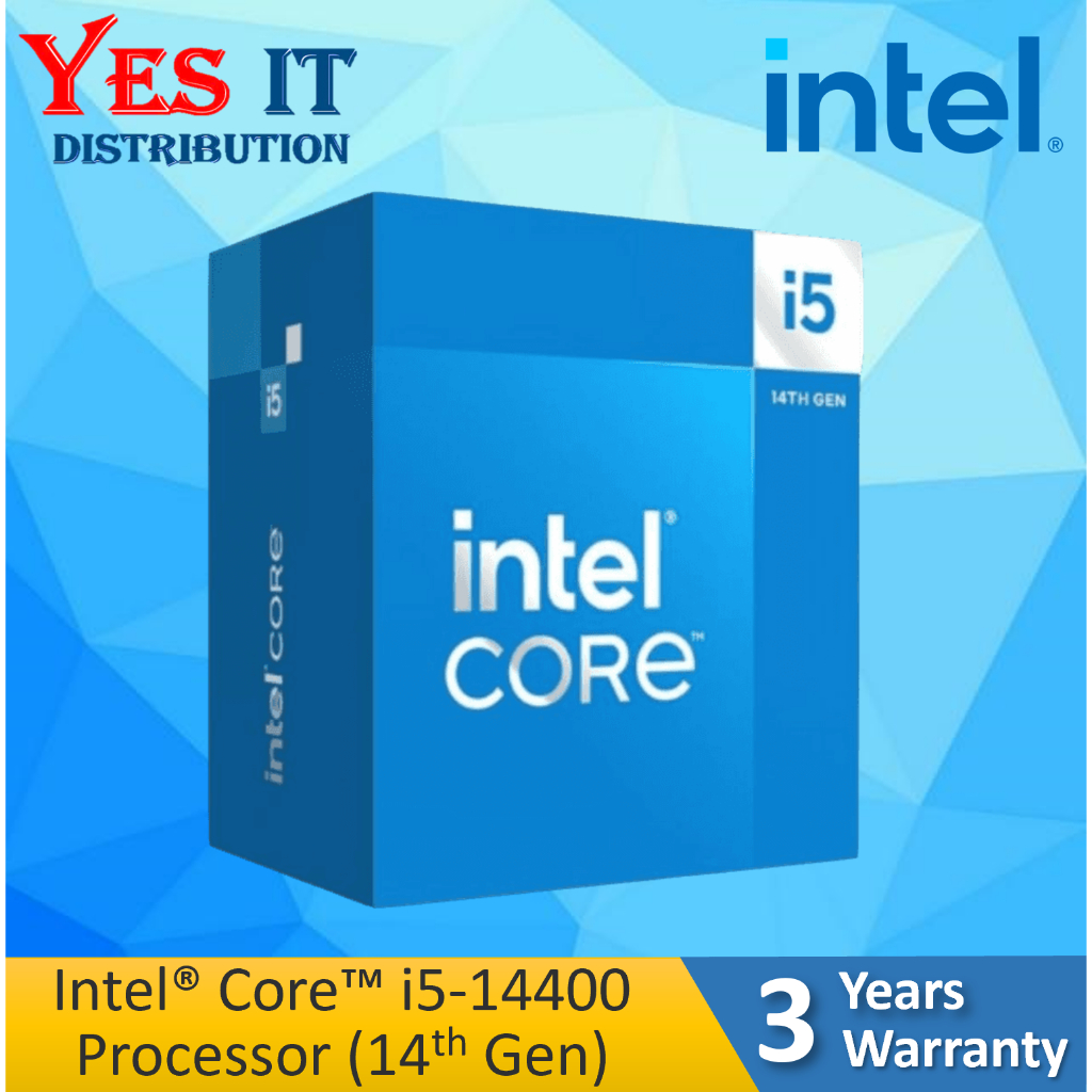 อินเทลรุ่นที่ 14 โปรเซสเซอร์ Core i5-14400 / i5-14400F