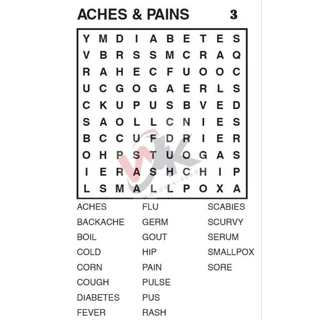 หนังสือค้นหาคําขนาดเล็ก Crossword ปริศนาสมอง Teaser เกมคํา