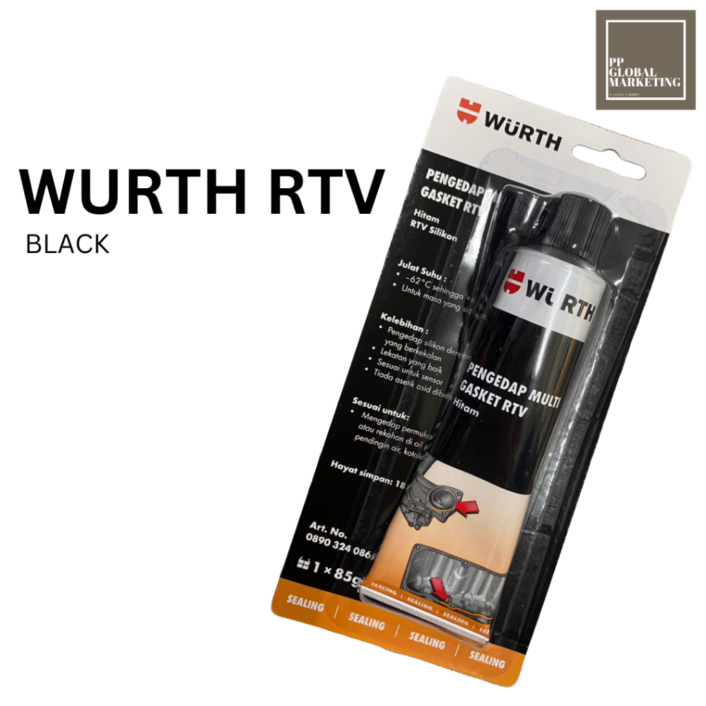 WURTH RTV BLACK สําหรับซีล WURTH