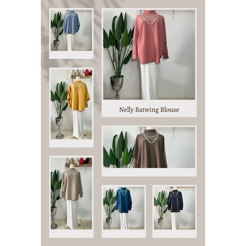 เสื้อ NELLY BATWING*
