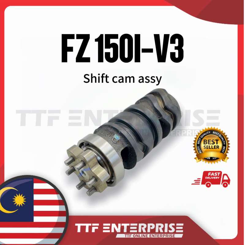 YAMAHA FZ150I-V3 SHIFT CAM ASSY (OE)1PA-E8540-0 เกียร์ความเร็ว SHIFT CAM ASSY FZ-150I V3