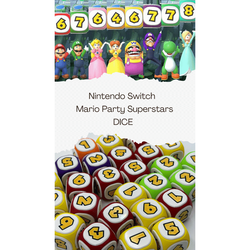Nintendo Switch Super Mario Party Superstar Dice Broad Game