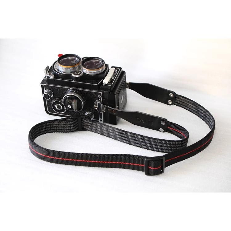 สายคล้องกล้องไนลอนสําหรับ Rollei สายกว้างไนลอน 2.8E 2.8F 3.5F 3.5E 3.5T 3.5C สาย Medium Format Camer