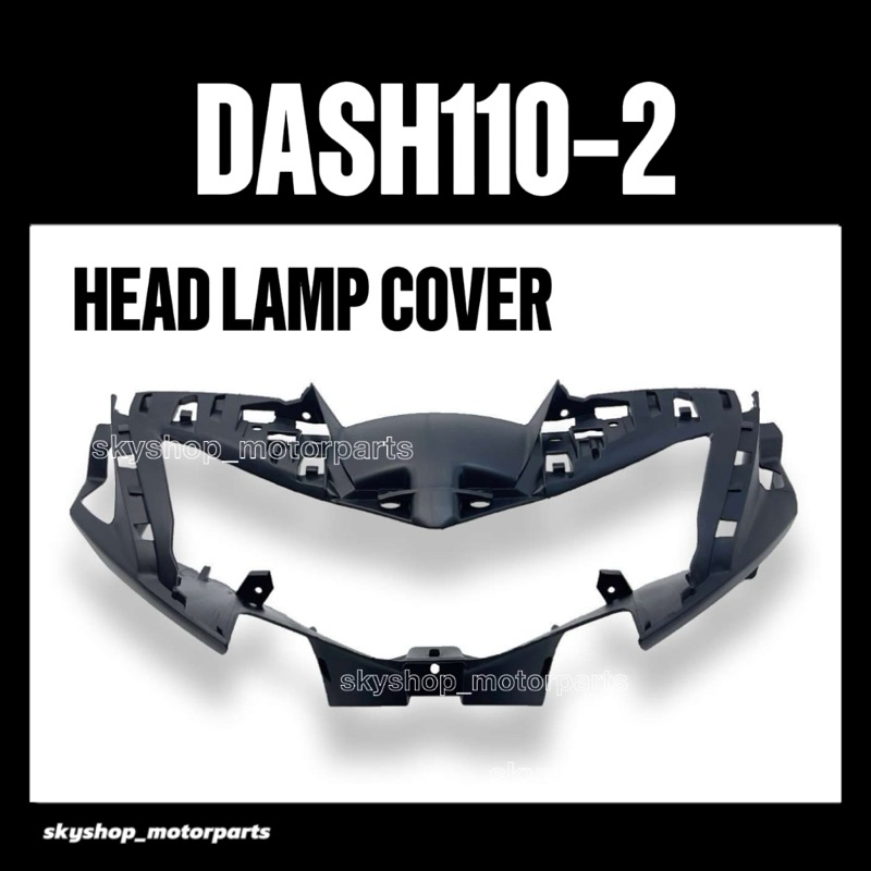 DASH110-2 HEAD LAMP COVER (MATTE BLACK) // HONA DASH2 DASH 2 DASH1102 DASH-2 DASH110 V2