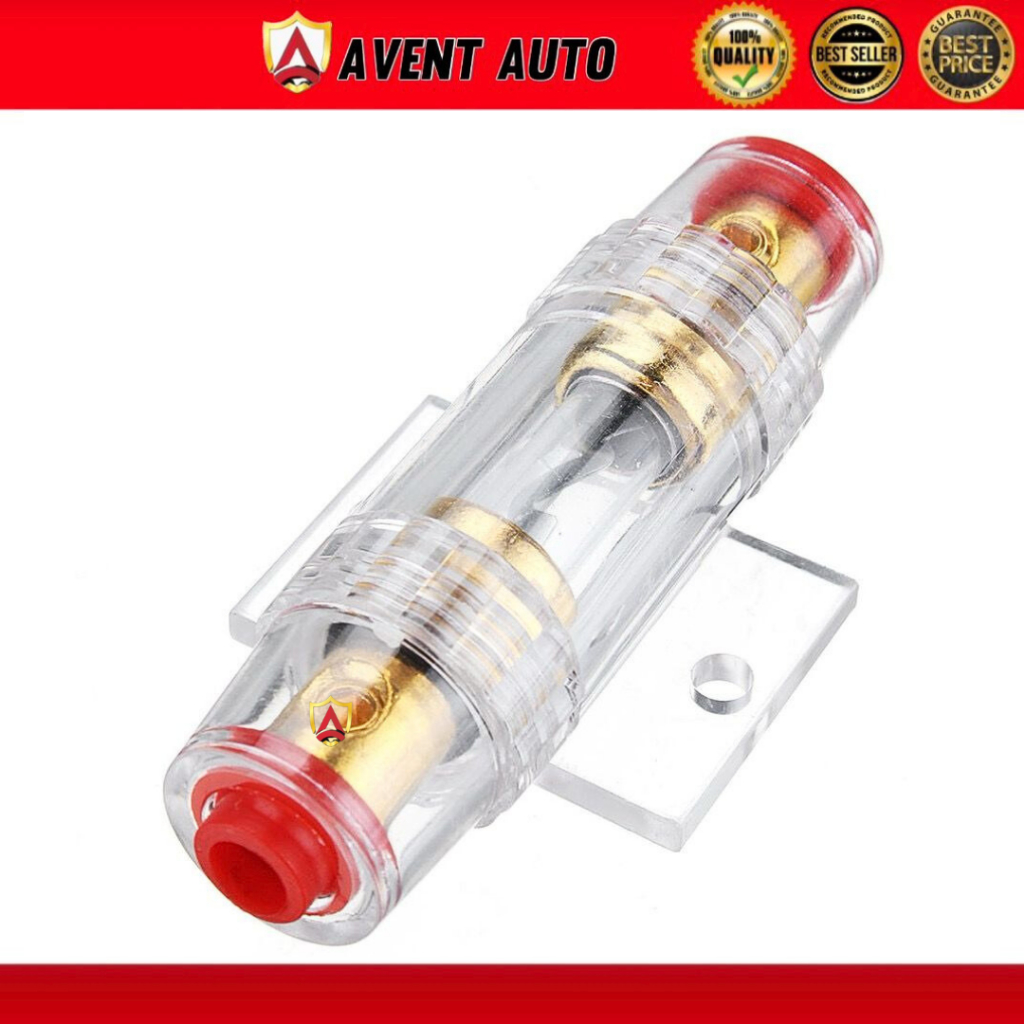 คุณภาพสูงเครื่องเสียงรถยนต์ Power Amp 60AMP ฟิวส์ Power Amplifier ฟิวส์ (1 ชิ้น)
